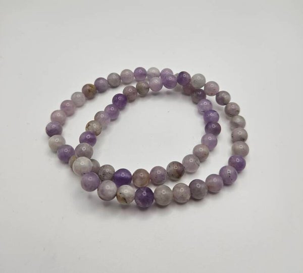 Amethyst Beaded Bracelet
