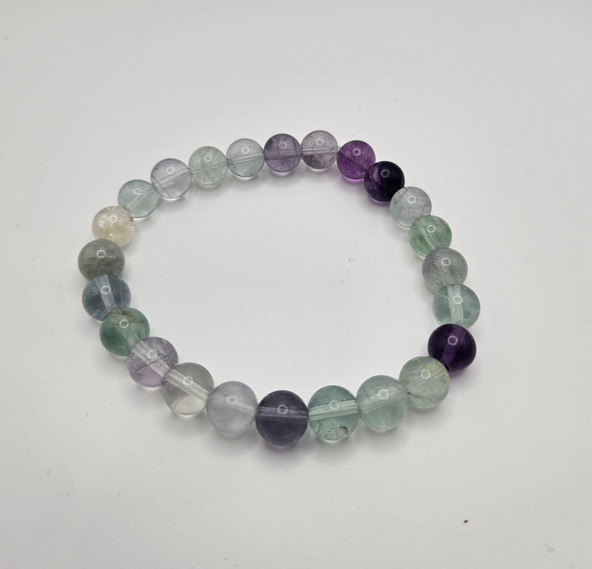 Flourite Beaded Bracelet