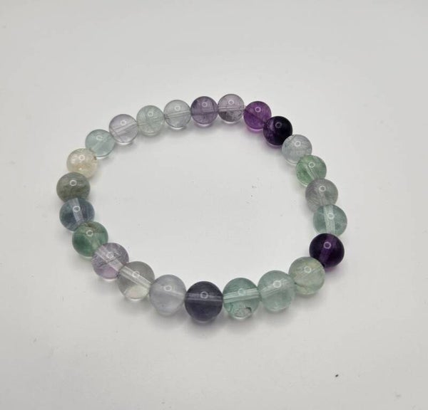 Flourite Beaded Bracelet