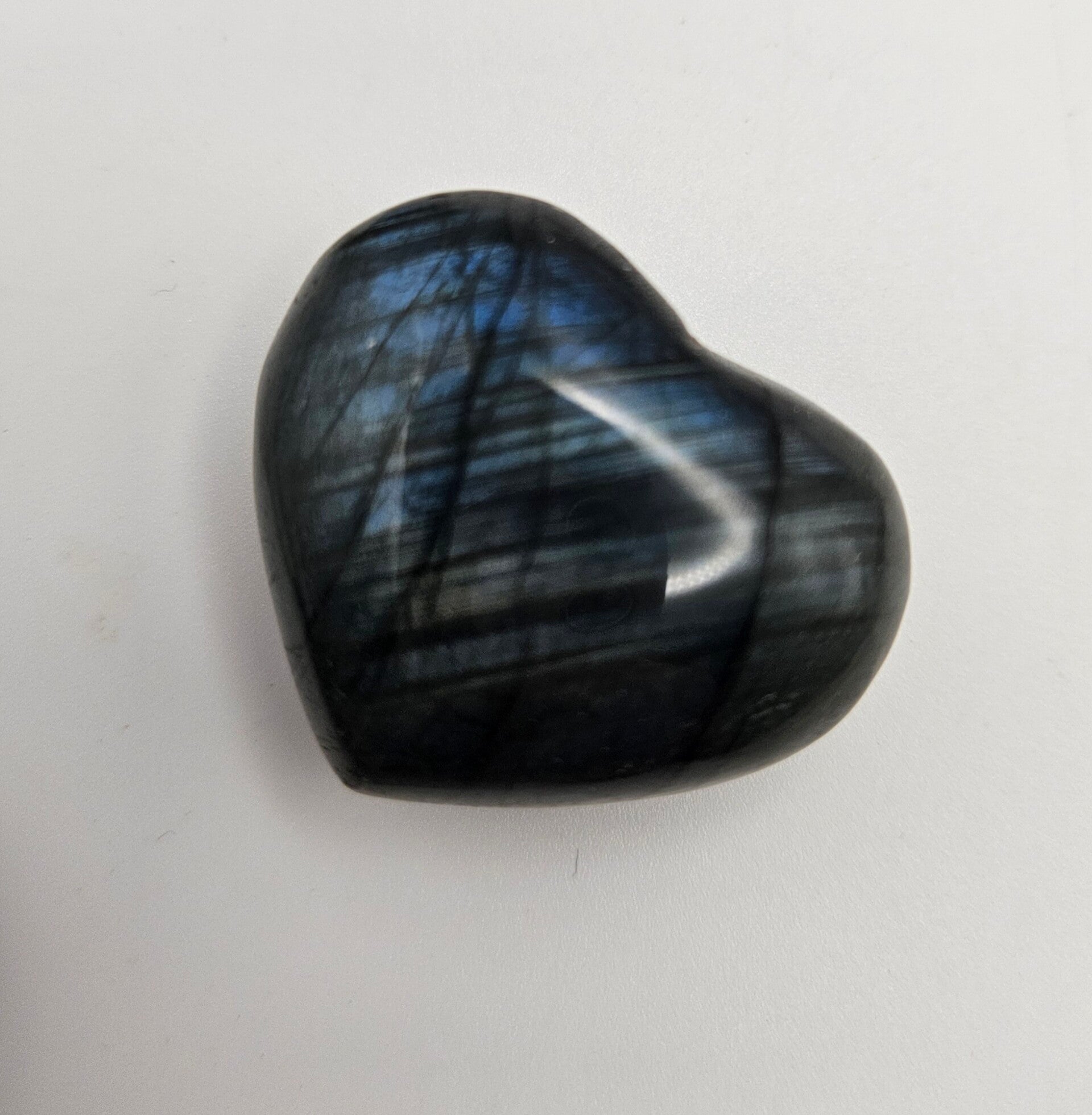 Small Labradorite Heart