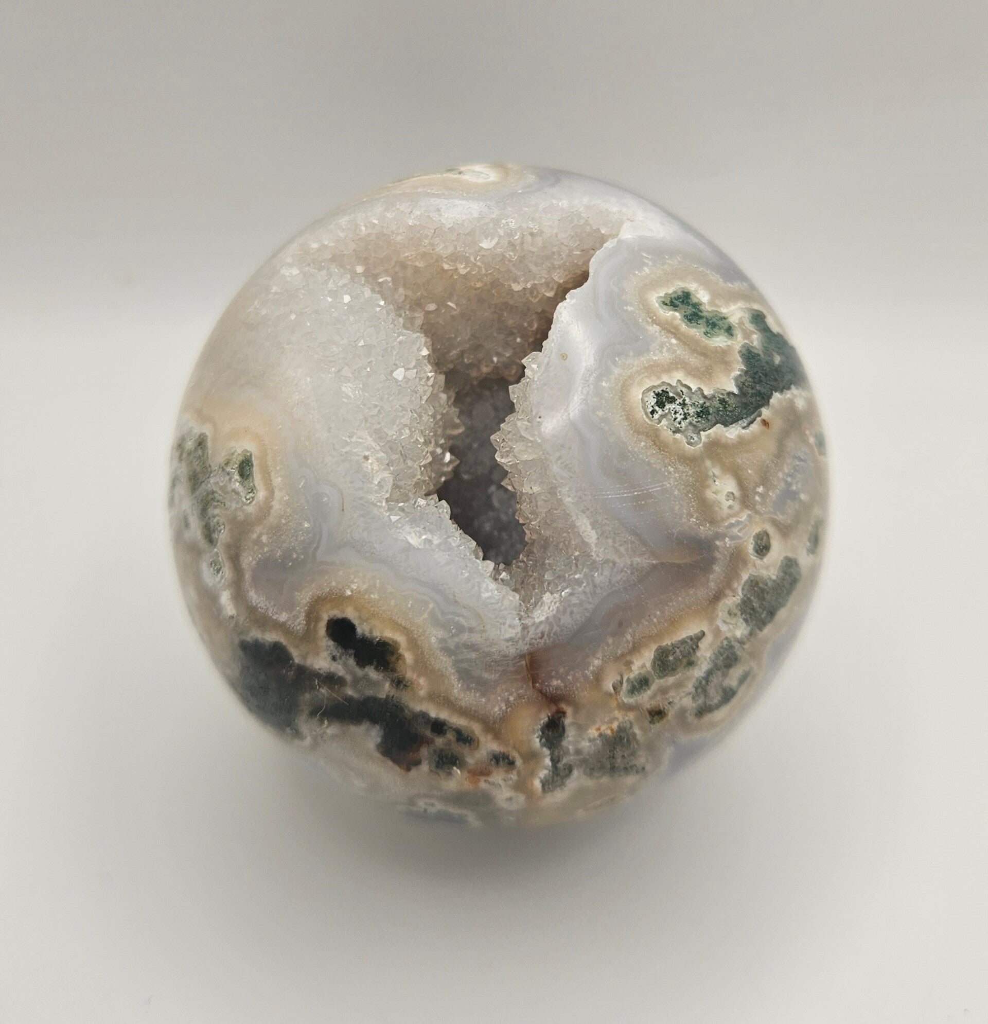 Moss Agate Sphere