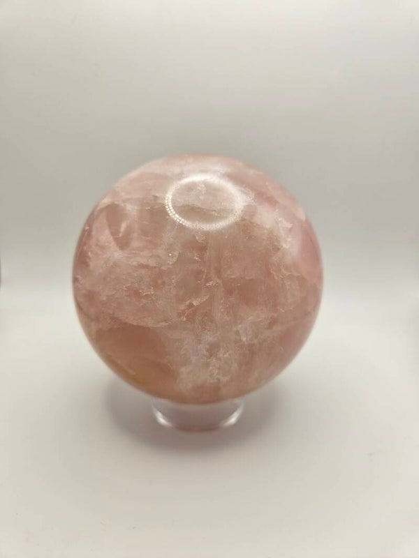 Large Rose Quartz Sphere
