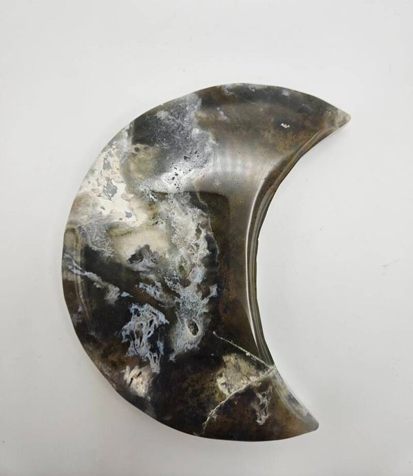 Moss Agate Moon