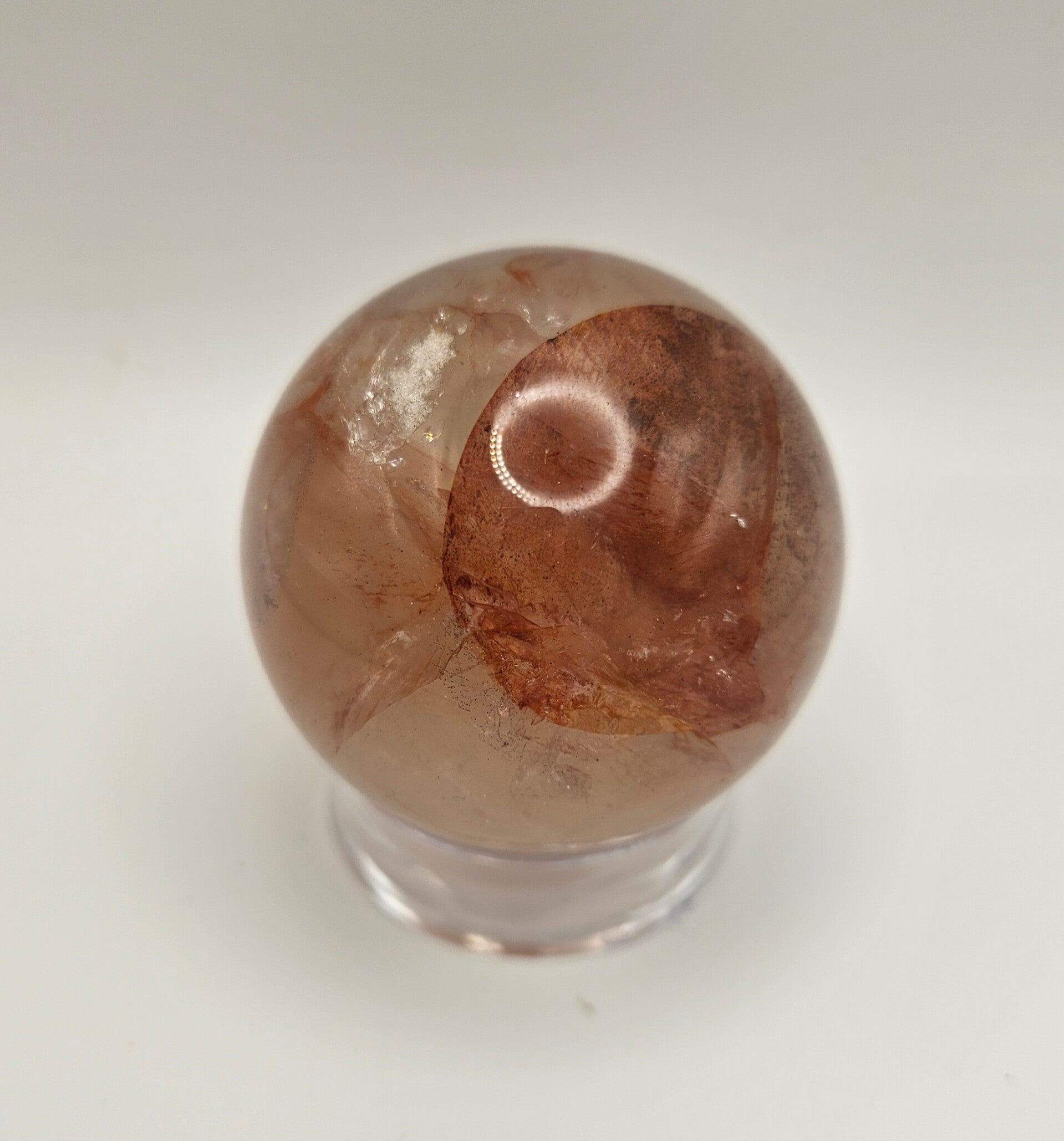Fire Quartz Sphere