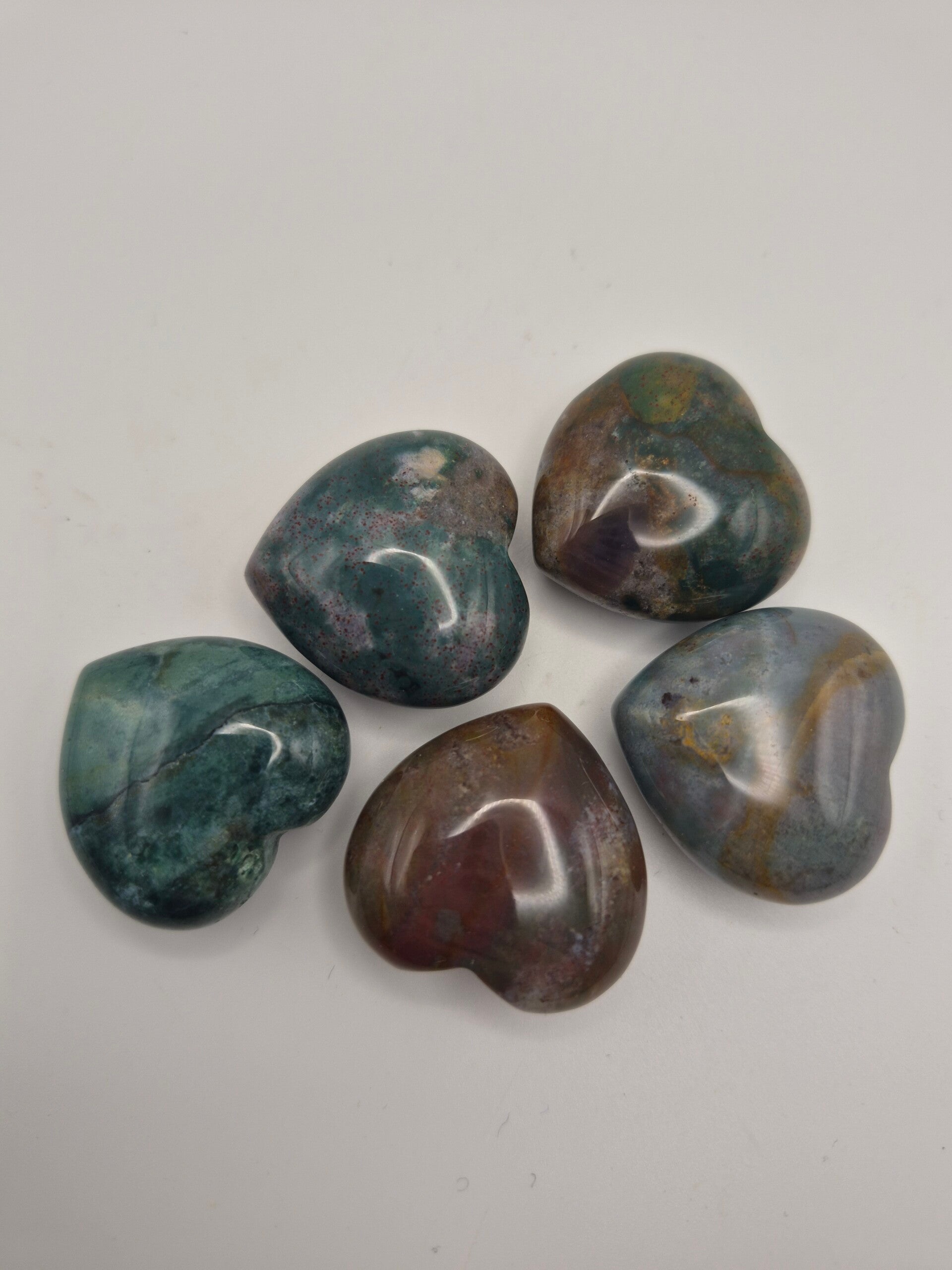 Ocean Jasper Heart