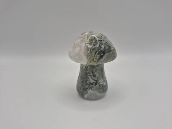 Moss Agate Mushroom