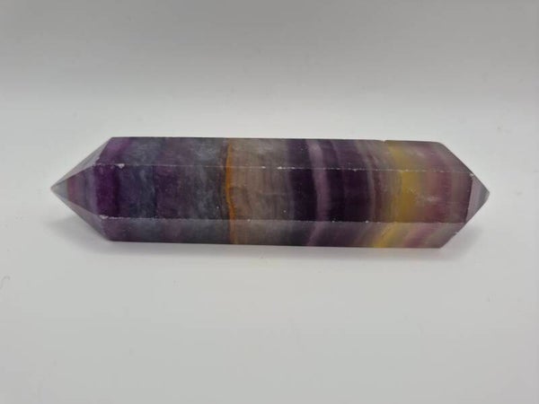 Rainbow Fluorite Double Terminated