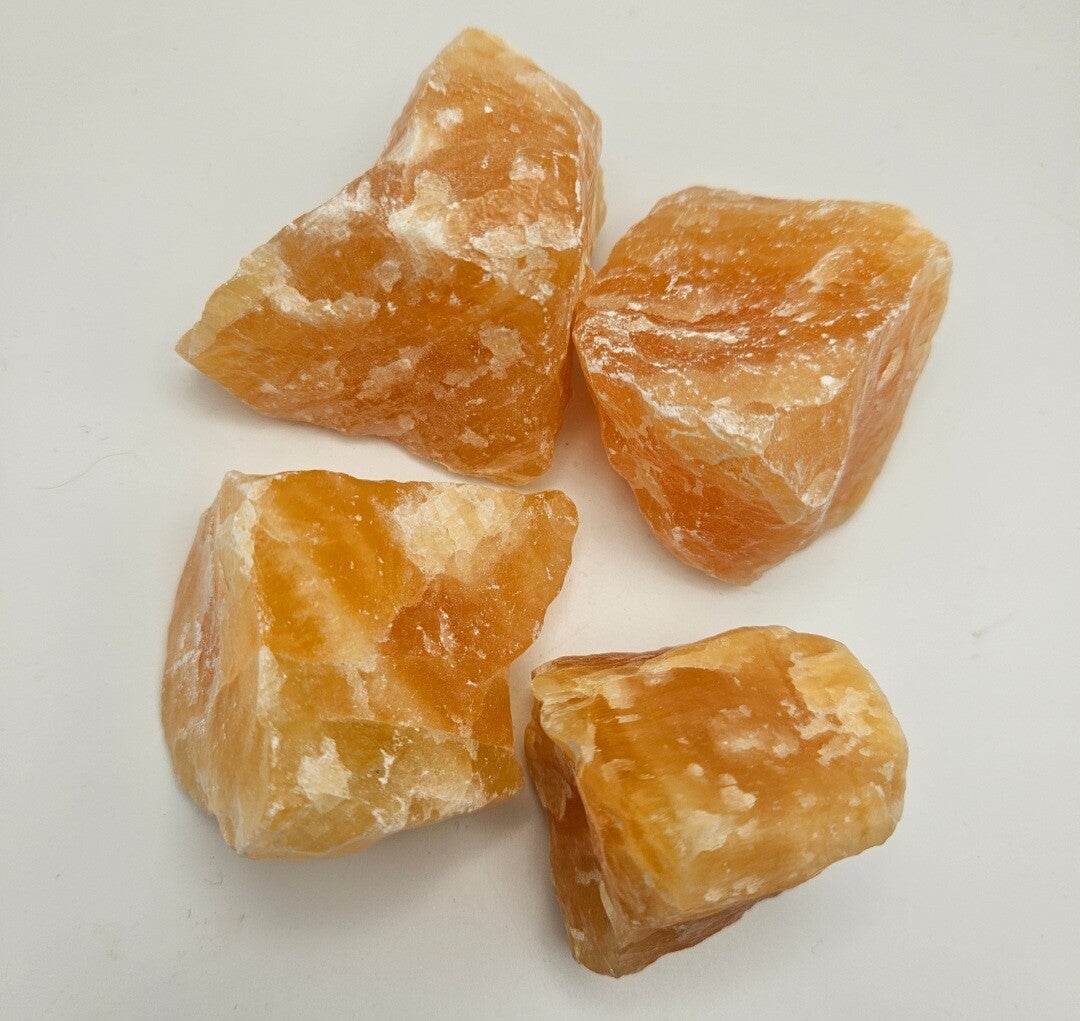 Raw Orange Calcite