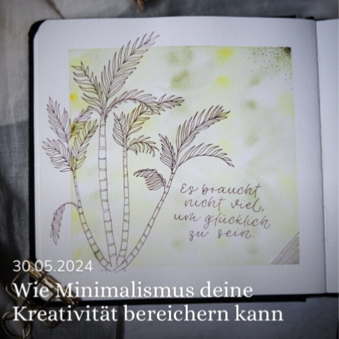 Minimalismus für mehr Kreativität | Blog