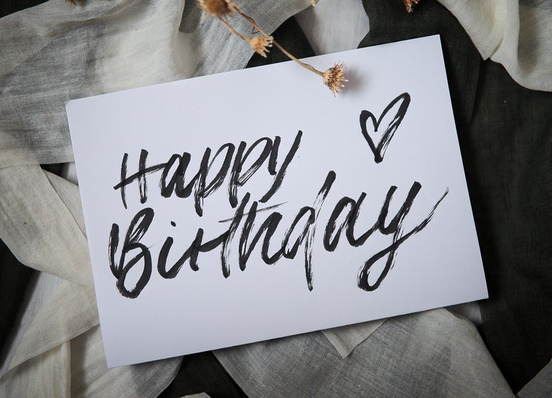 Geschenke für Kreative zum Geburtstag | Lettering und Aquarell für Einsteiger