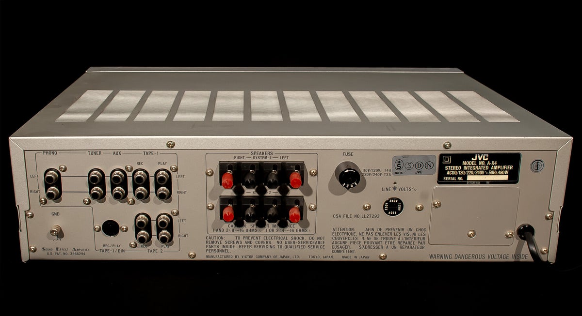 Amplificateur JVC A-X2 révisé par un professionnel
