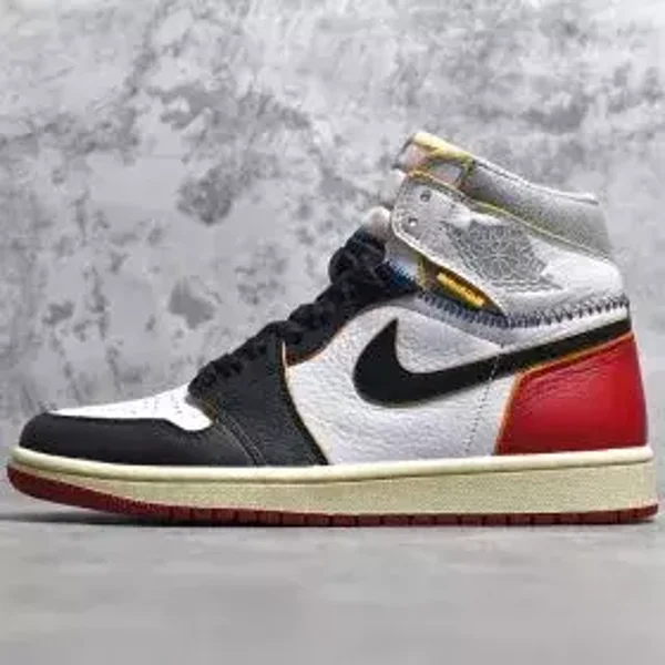 Union x Air Jordan 1 Retro High Og Nrg Reps (Black/White/Red)