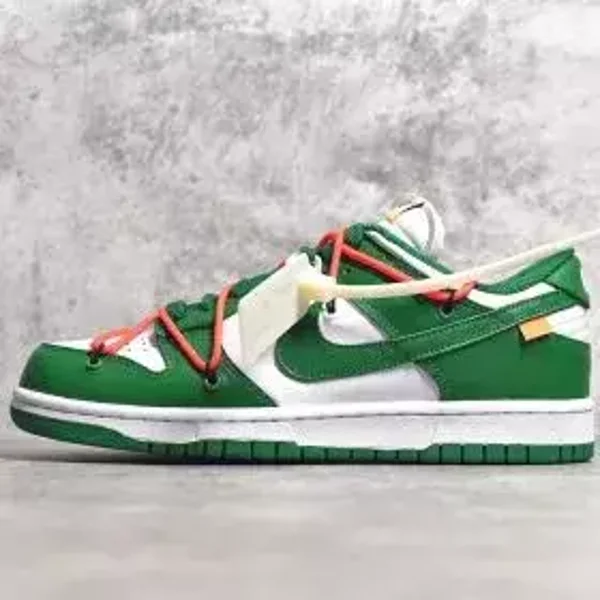 Off-White×Nike Dunk Low LTHR OW