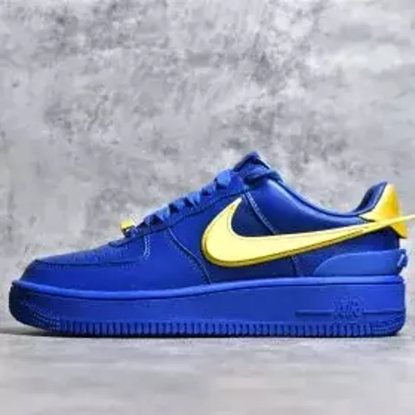 AMBUSH x Nike Air Force 1 Game Royal and Vivid Sulfur
