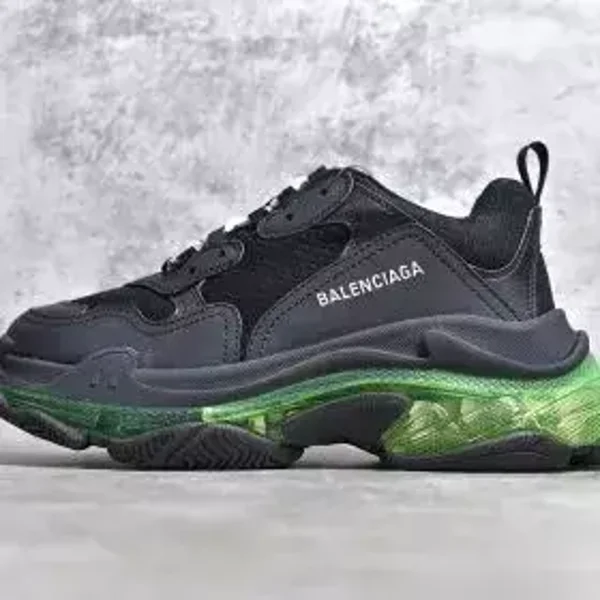 Balenciaga Triple S Black Green
