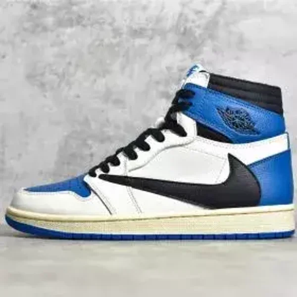 Travis Scott × Fragment × Air Jordan 1 High OG TS SP “Military Blue”