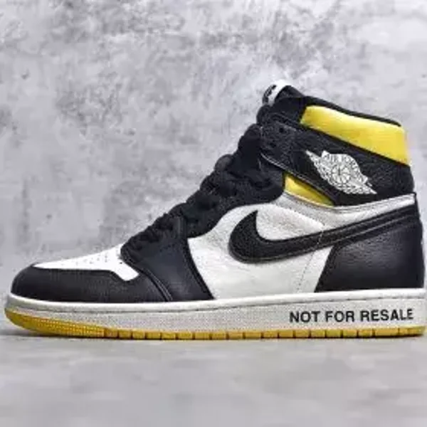 Air Jordan 1 NRG OG High Not For Resale Black/Yellow