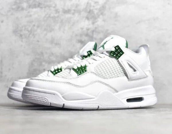 Air Jordan 4 Green Metallic