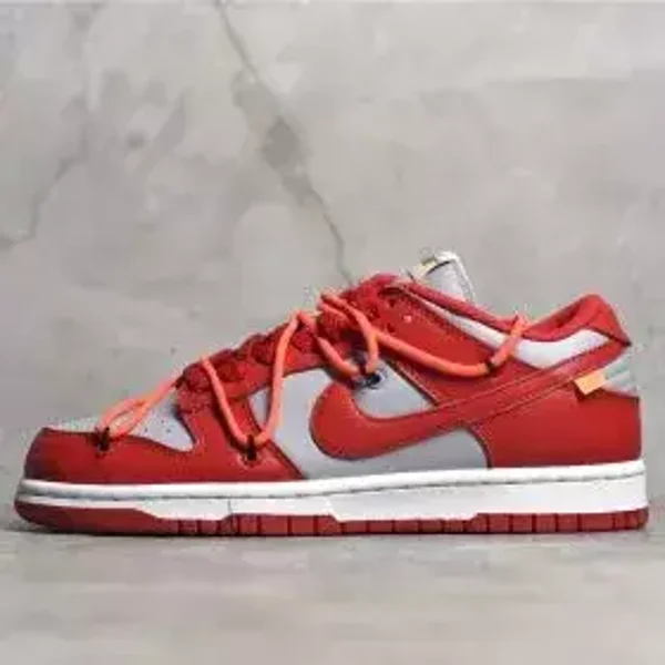 Off-White×Nike Dunk Low LTHR OW
