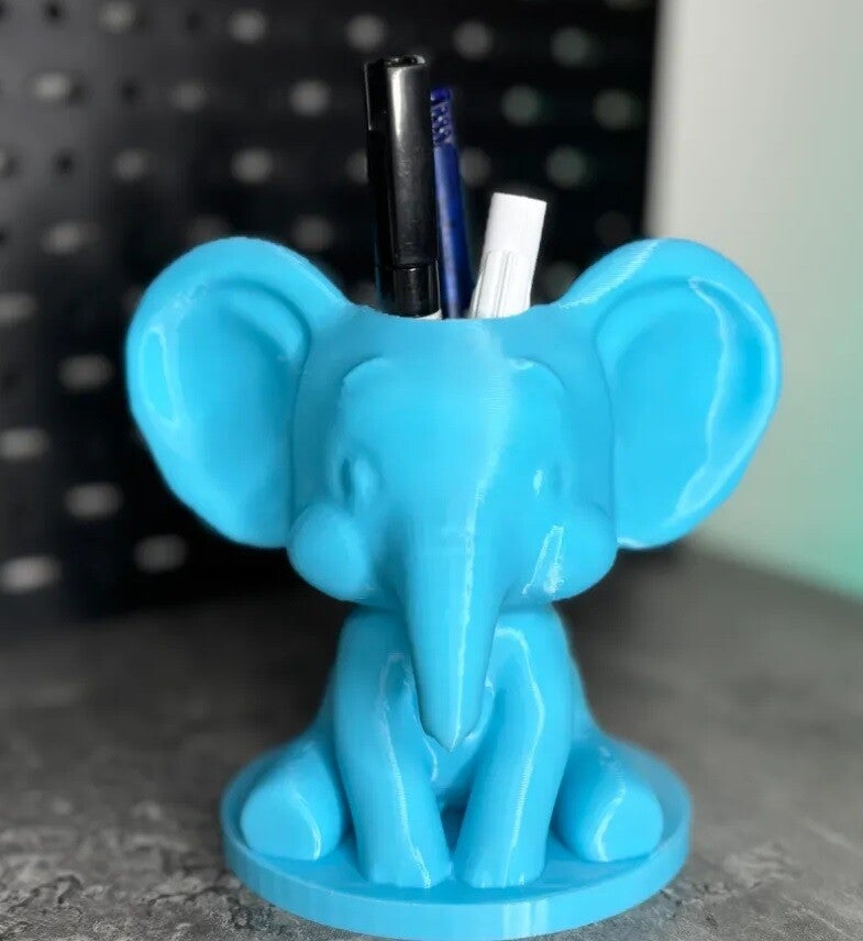 Olifant pen houder