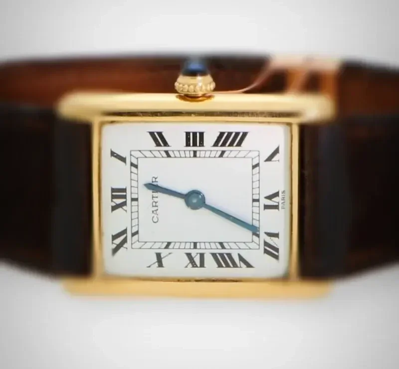 reloj cartier tank
