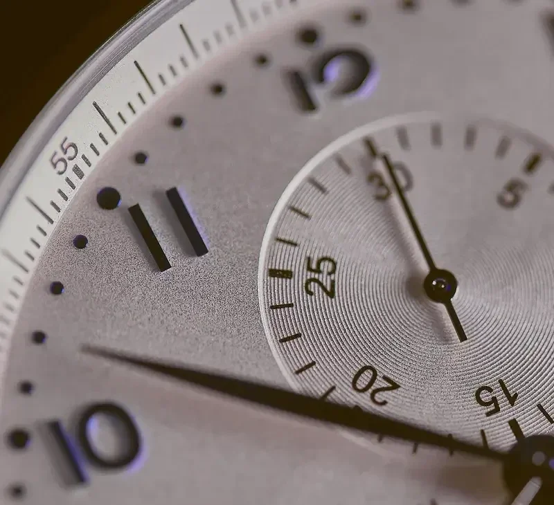 imagen de esfera de un reloj