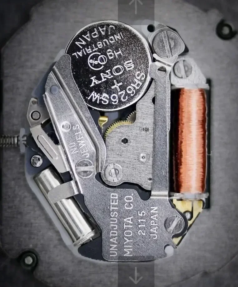 movimiento de reloj de cuarzo miyota 2115