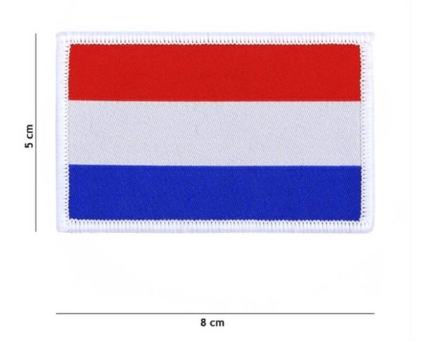 Nederlandse vlag embleem stof