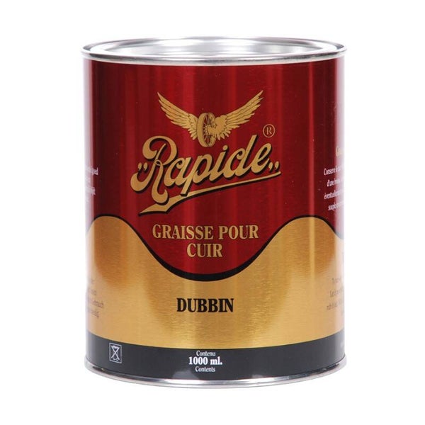 Ledervet Zwart 1 blik 1000 ML 239173