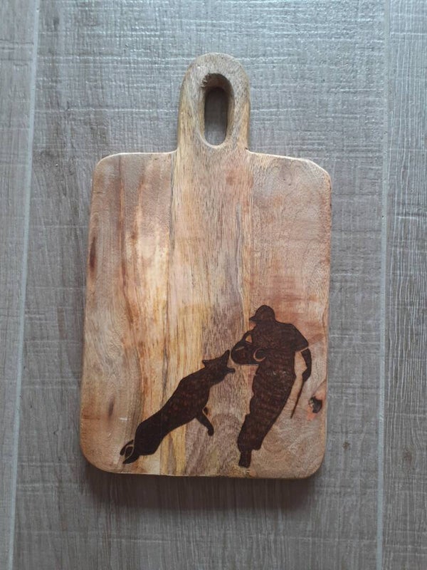 Borrelplank pakwerker