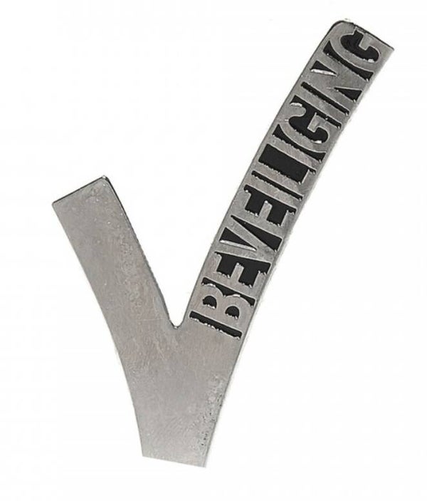V embleem metaal beveiliging pin 441004-1286