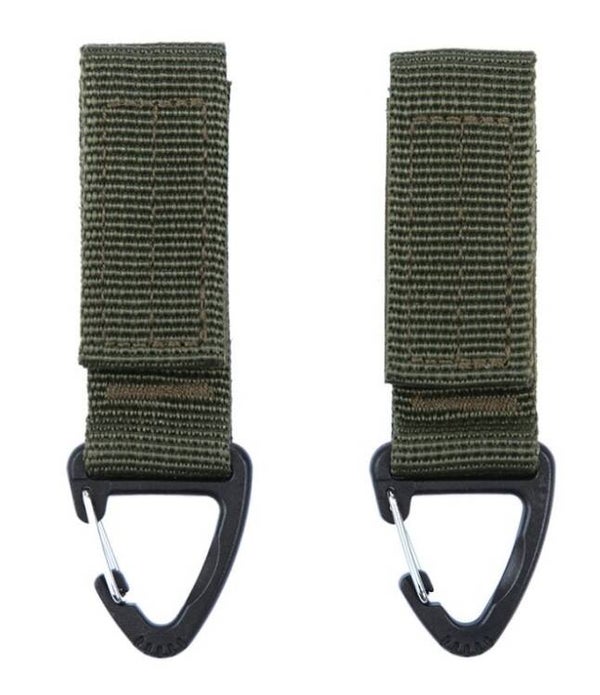 Molle carabiner hook 2-pack