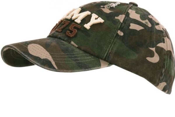 Baseball cap stone washed army 215156-259