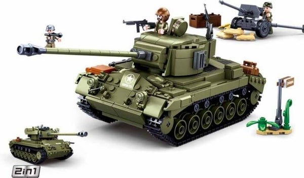 Sluban Allied medium tank M38-B0860  413301