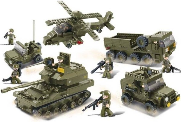 Sluban Army set M38-B0311  413127