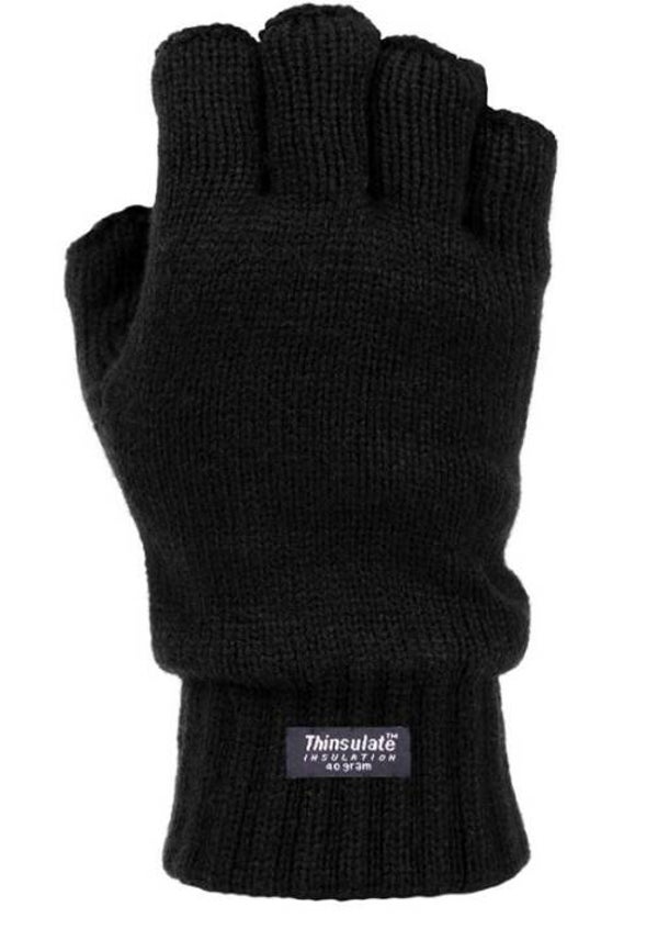 Thinsulate handschoen zonder vingertop 221271