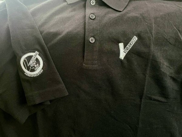 Hondengeleider polo met logo en v