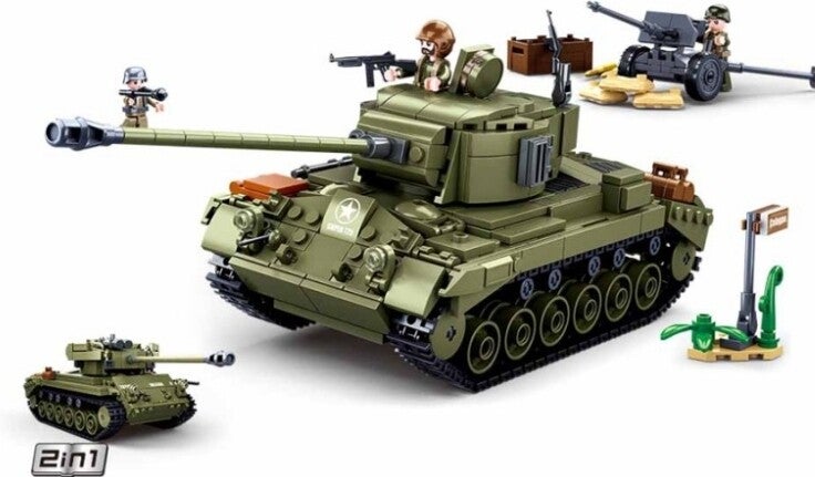 Sluban Allied medium tank M38-B0860  413301