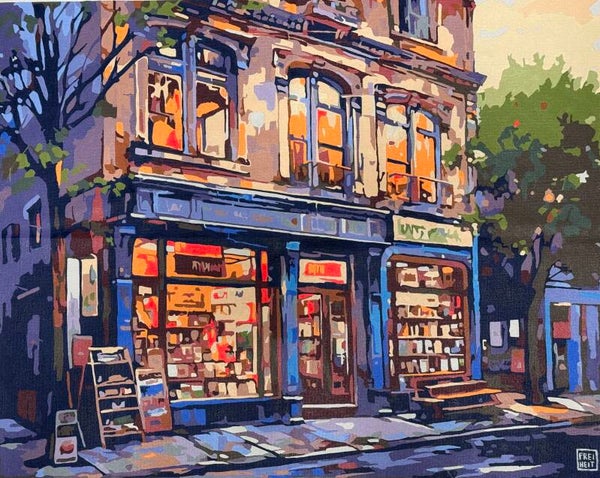 Quadro numerato dipinto a mano