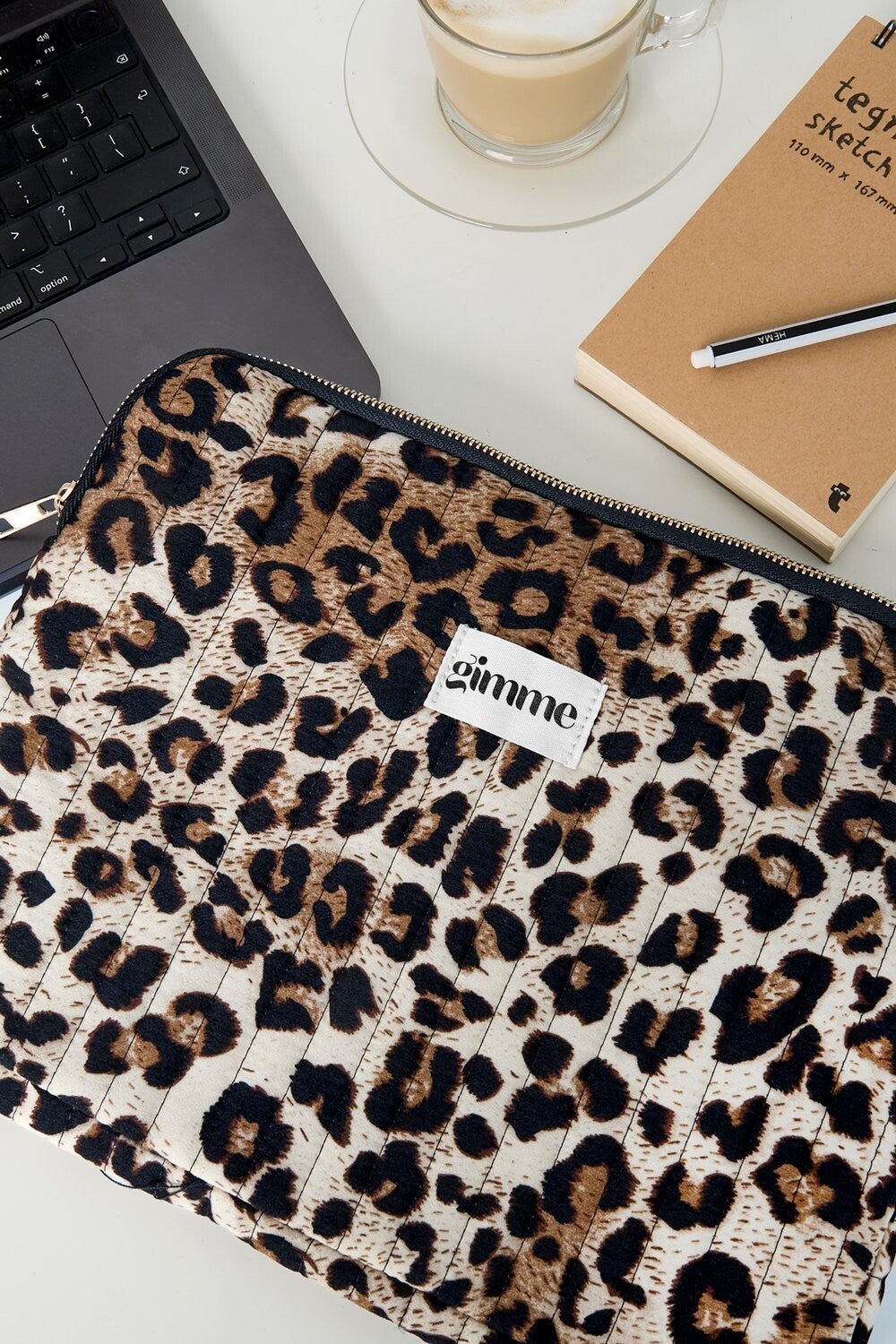 Gimme Leopard Laptop Case - 13 inches (Pre Order)