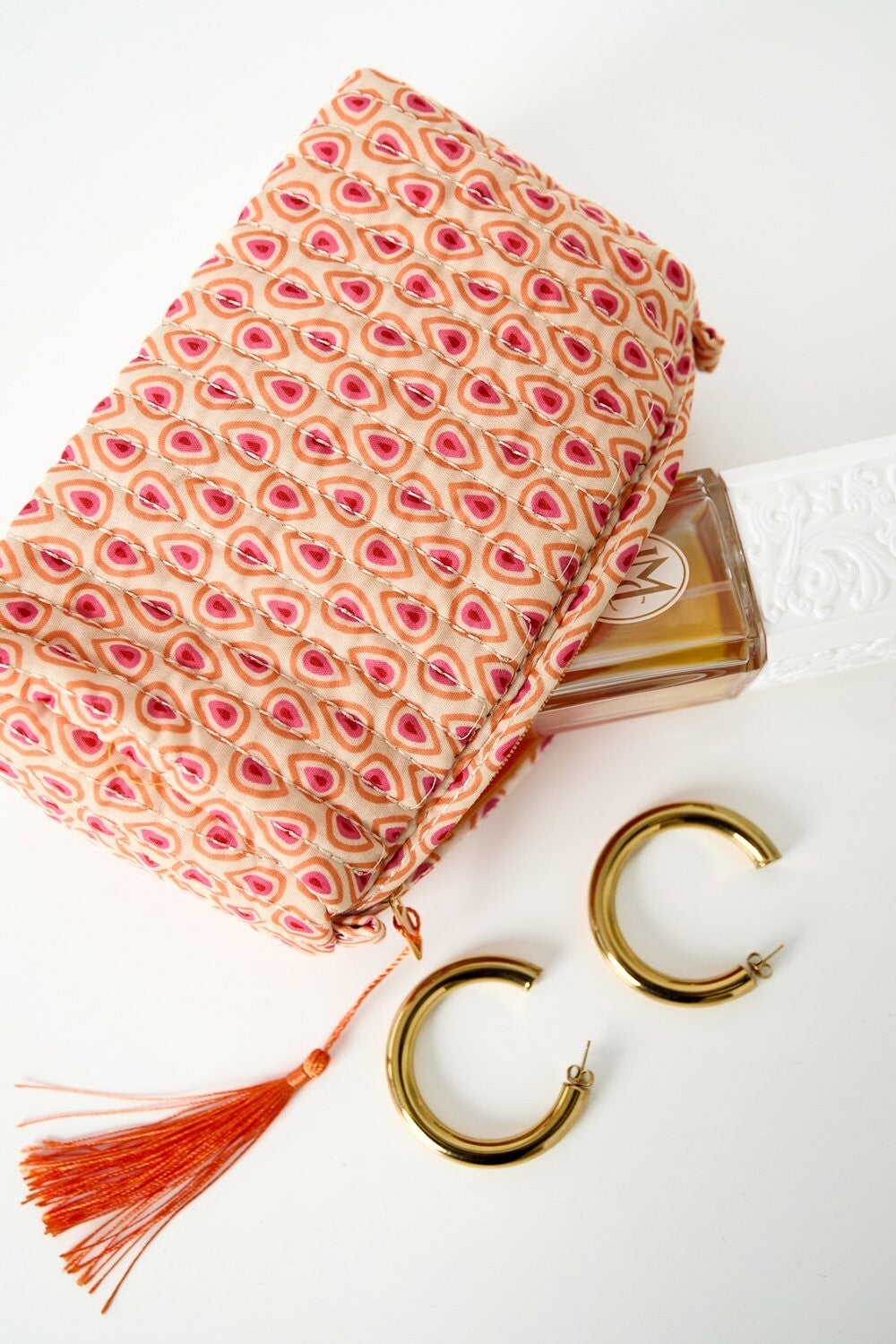 Summer Vibe Makeup Bag Orange (Pre Order)