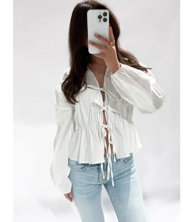 Claire Top White