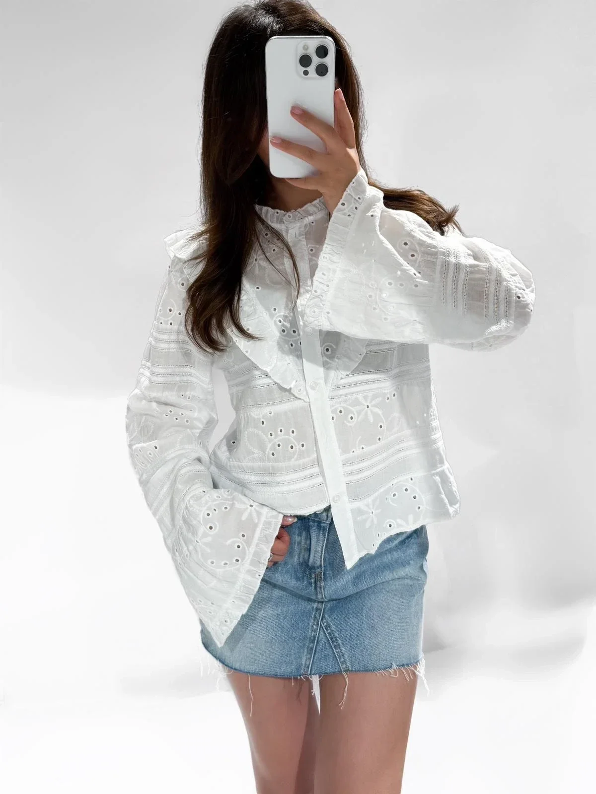 Daisy Top White (Pre Order)