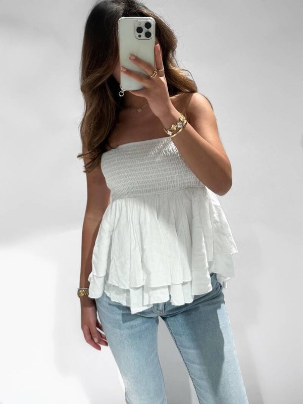 Dayanna Top White