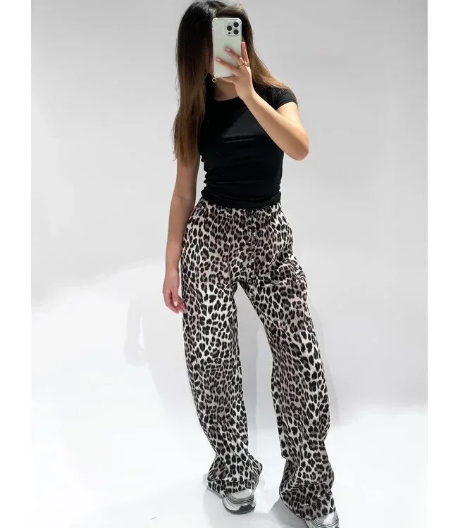 Mia Trousers Leopard