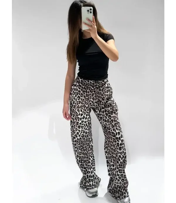 Mia Trousers Leopard