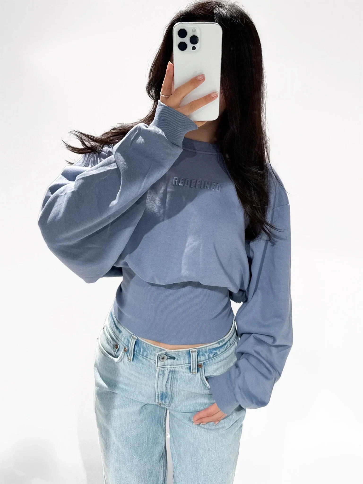 Redefined 3D Sweater Denim