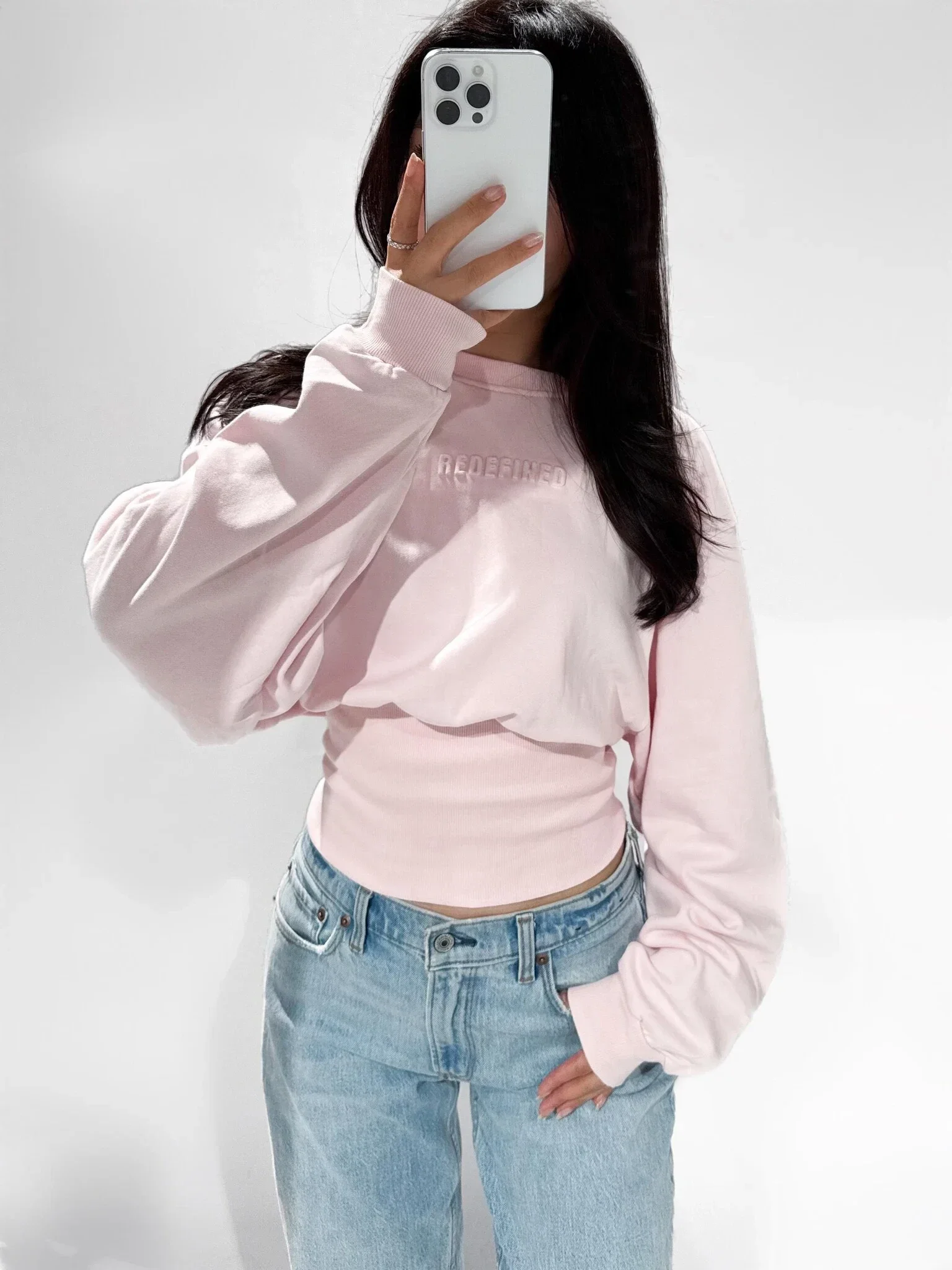 Redefined 3D Sweater Pink