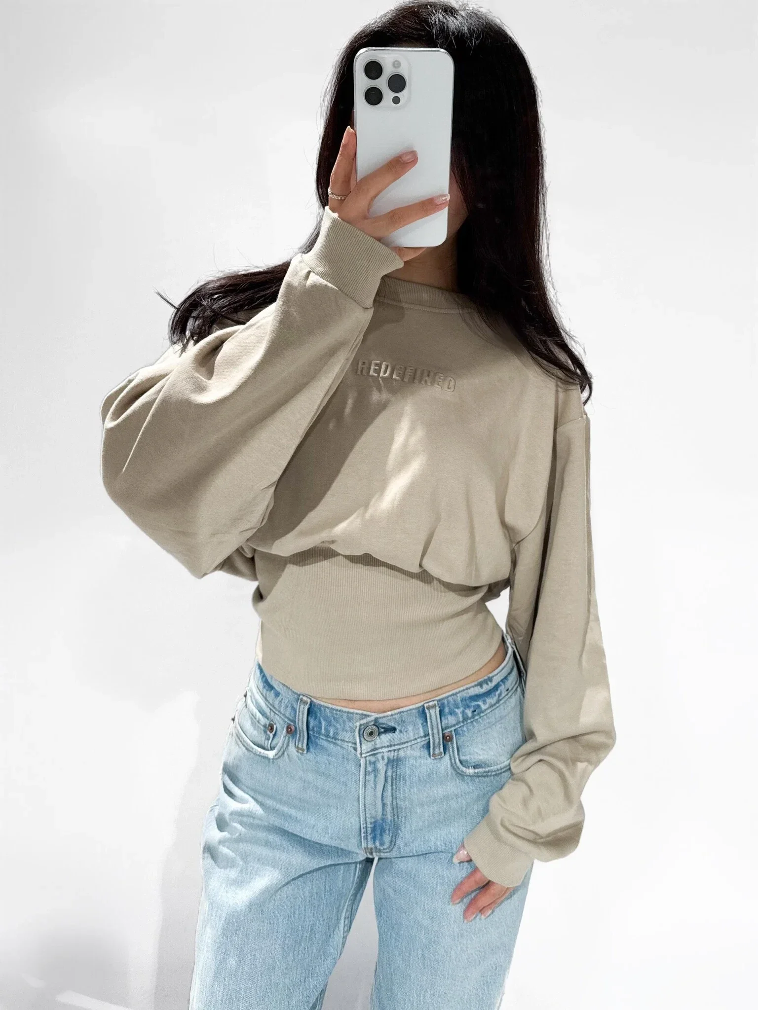 Redefined 3D Sweater Taupe