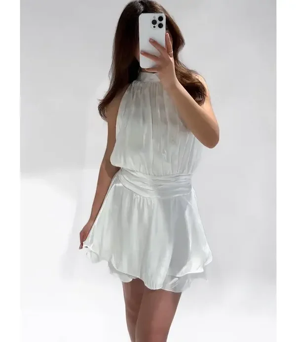 Tobi Playsuit White